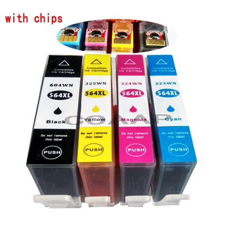 Buy 1 get 1 🔥 CMTOP 564XL Compatible Replacement for HP 564 Ink Cartridges, for HP Photosmart 5520 6520 7520 5510 6510 7510 C309A C410A Officejet 4620 Deskjet 3520 Printer (6 Black, 3 Cyan, 3 Magenta, 3 Yellow)