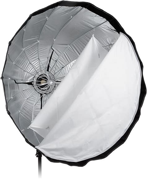 Best Deal Product Fotodiox EZ-Pro Deep Parabolic Softbox 36in (90cm) - Quick Collapsible Softbox with Quantum Qflash Speedring for Quantum, Trio Flash and Compatible