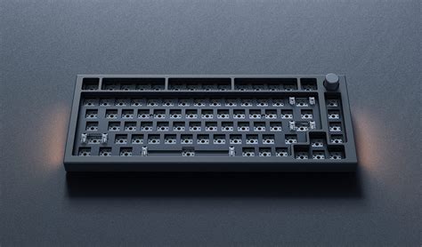 ✔ Glorious GMMK Modular Mechanical Gaming Keyboard - Barebone Edition (DIY Assembly Required) - RGB LED Backlit, Hot Swap Switches (Customizable) (Tenkeyless, Black)