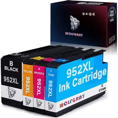 √ LxTek Compatible Ink Cartridge Replacement for HP 952XL 952 XL Ink cartridges to use with Officejet Pro 8710 8720 7740 8740 7720 8715 8725 8702 8216 8210 Printer (2 Black)