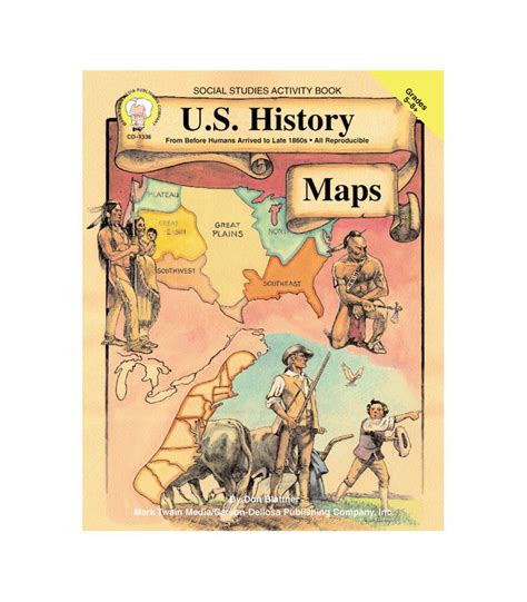 Mark Twain - U.S. History Maps, Grades 5 - 8