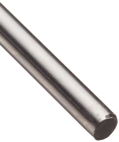 O1 Tool Steel Round Rod, Polished Finish, Precision Ground, Precision Tolerance, 1" Diameter, 36" Length