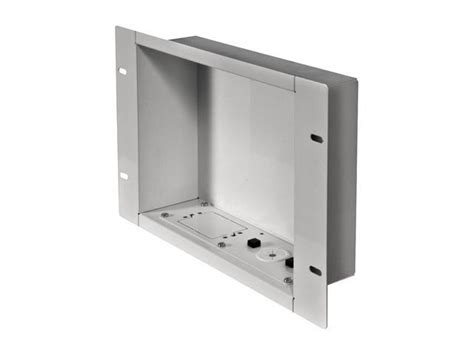Super Sale 🛒 Recessed Cable Management and Power Storage Accessory Box - White