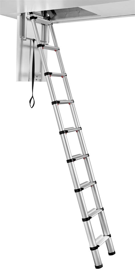 Telesteps, Silver, 60324 Mini Telescopic Loft Ladder