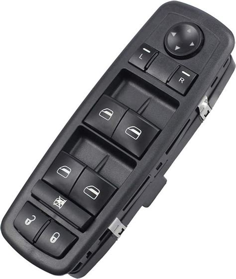 Window Master Switch Power Control with Door Lock Switch OE:68039999AA 68039999AB 68039999AC Replace for 08-10 Town&Country,08-10 Dodge Grand Caravan,09-14 Journey,08-09 Nitro,Liberty
